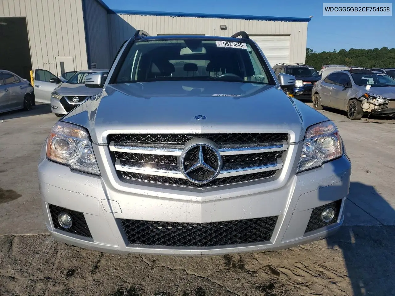 2012 MERCEDES GLK-KLASSE VIN WDCGG5GB2CF754558 — фото 5