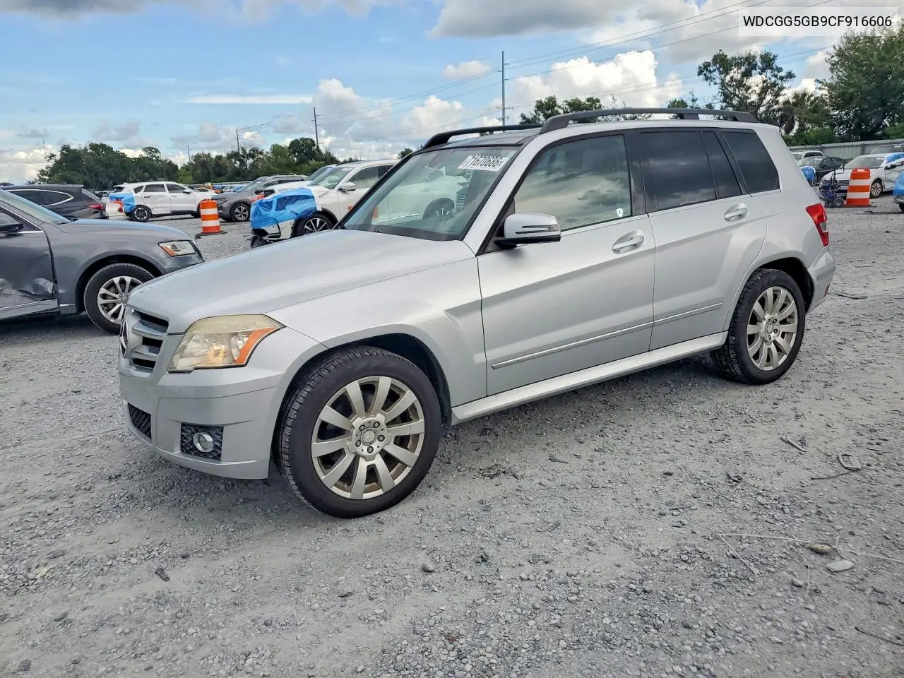 MERCEDES GLK-KLASSE 2012, VIN WDCGG5GB9CF916606