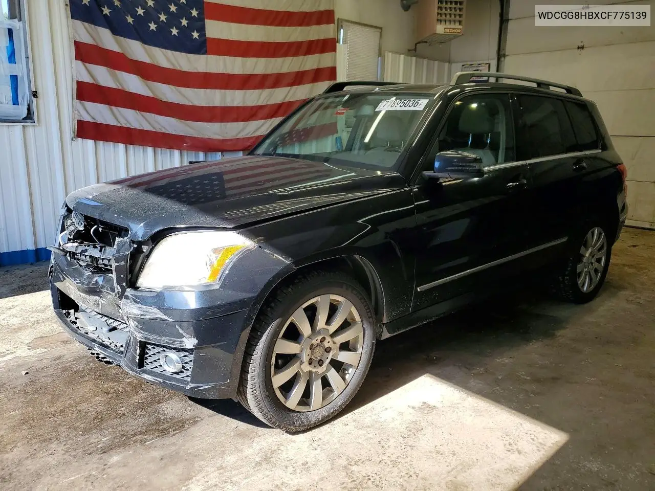 MERCEDES GLK-KLASSE 2012, VIN WDCGG8HBXCF775139