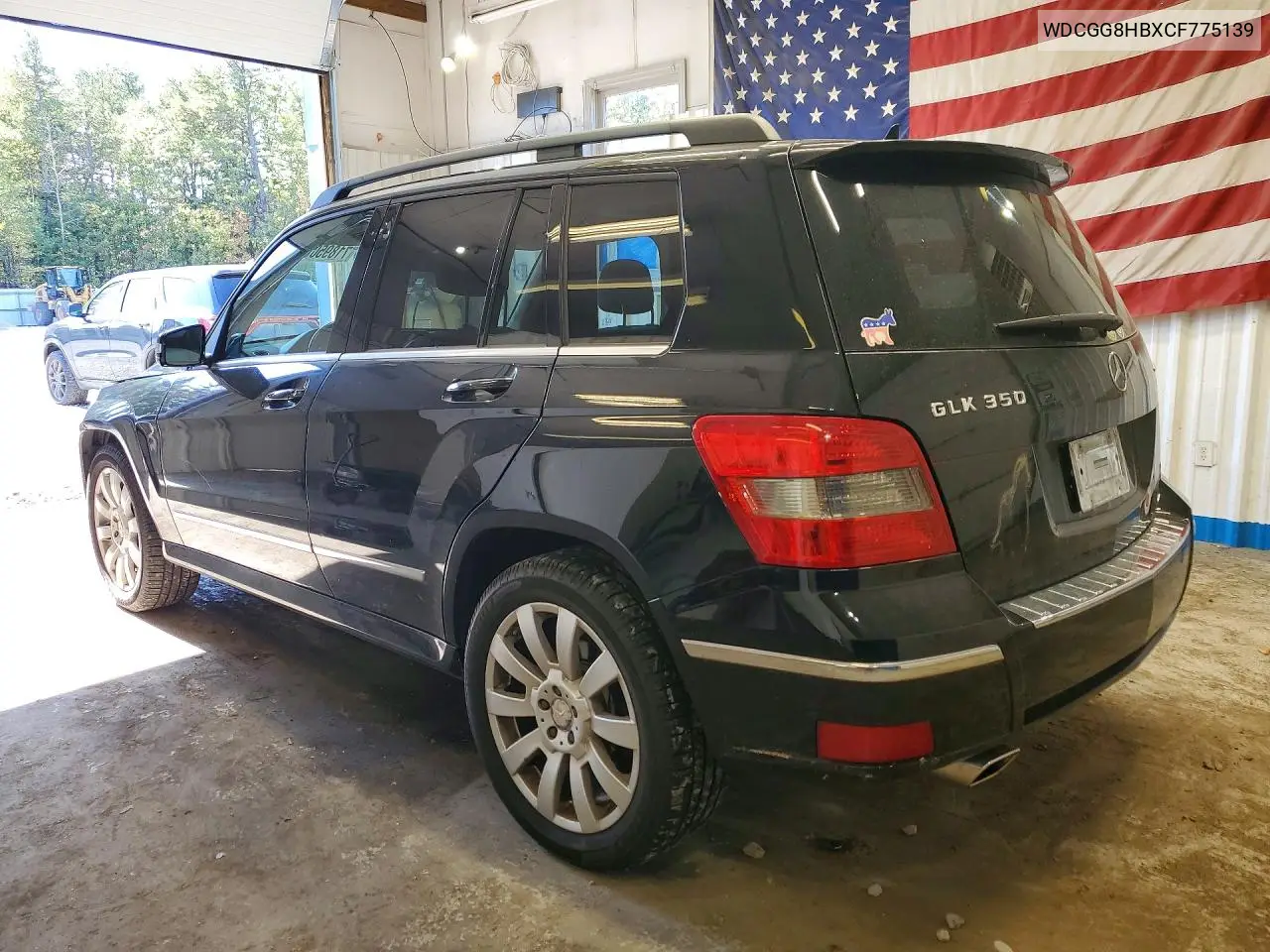 2012 MERCEDES GLK-KLASSE VIN WDCGG8HBXCF775139 — фото 2