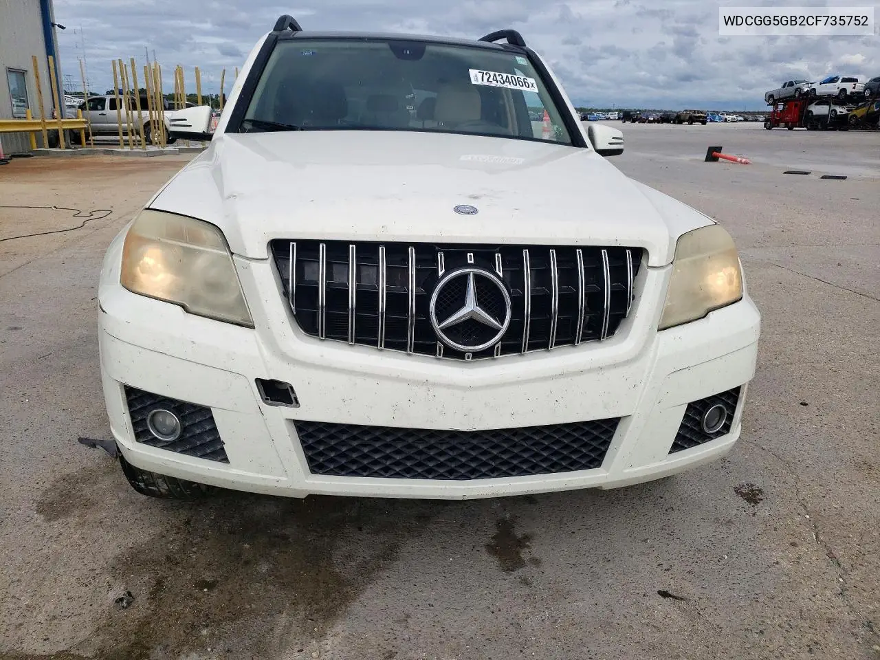 2012 MERCEDES GLK-KLASSE VIN WDCGG5GB2CF735752 — фото 5