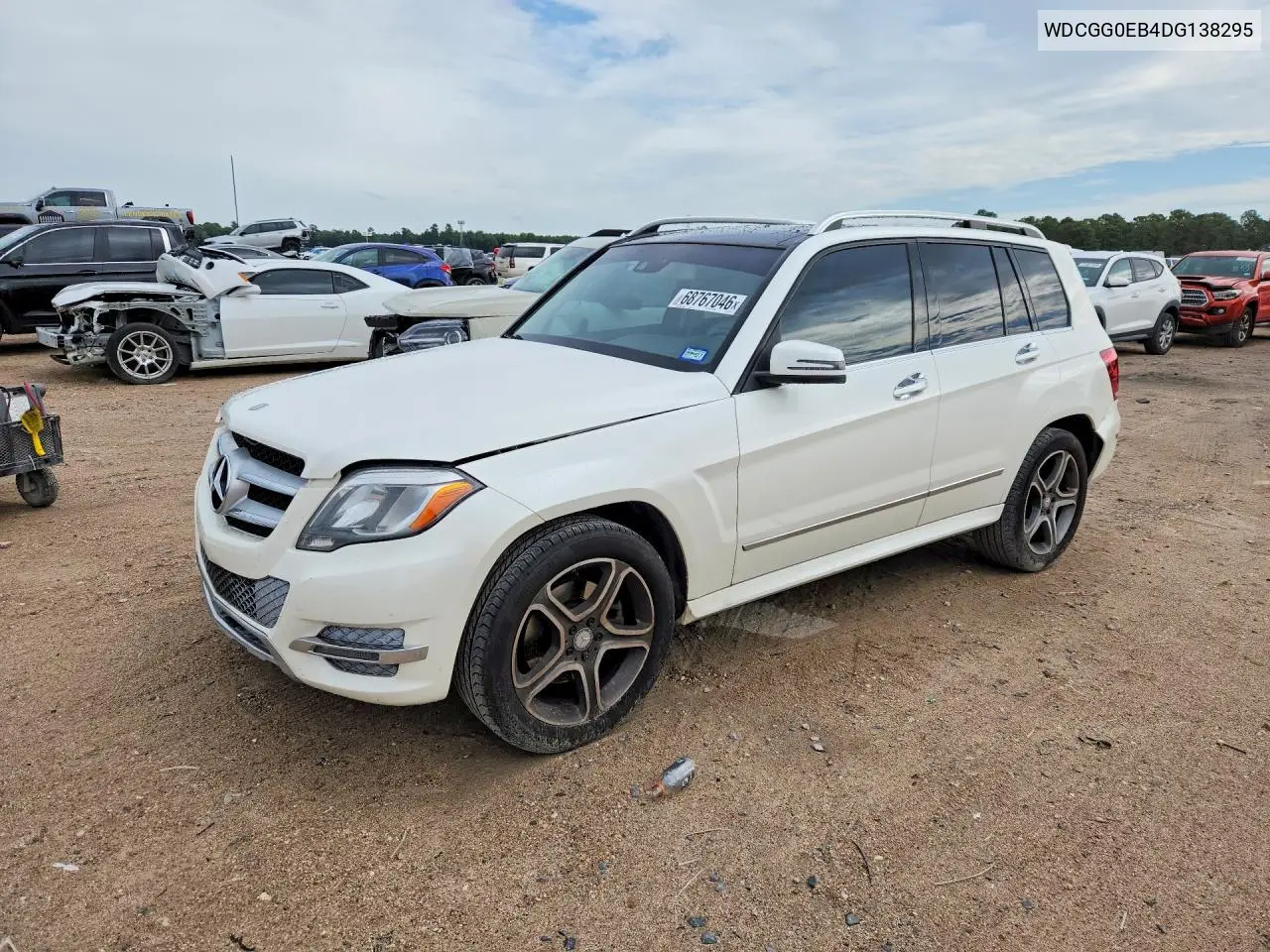 MERCEDES GLK-KLASSE 2013, VIN WDCGG0EB4DG138295