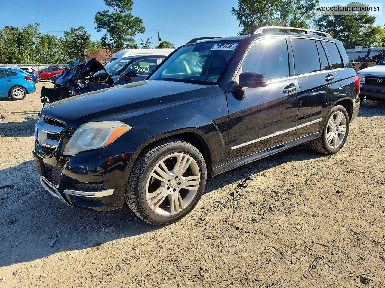 MERCEDES GLK-KLASSE 2013, VIN WDCGG8JB0DG000161
