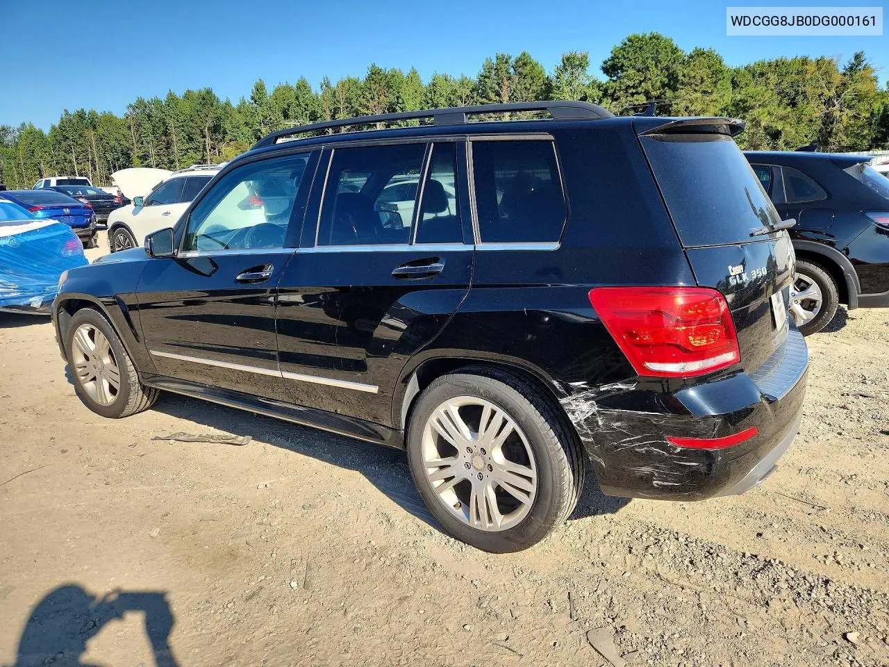 2013 MERCEDES GLK-KLASSE VIN WDCGG8JB0DG000161 — фото 2