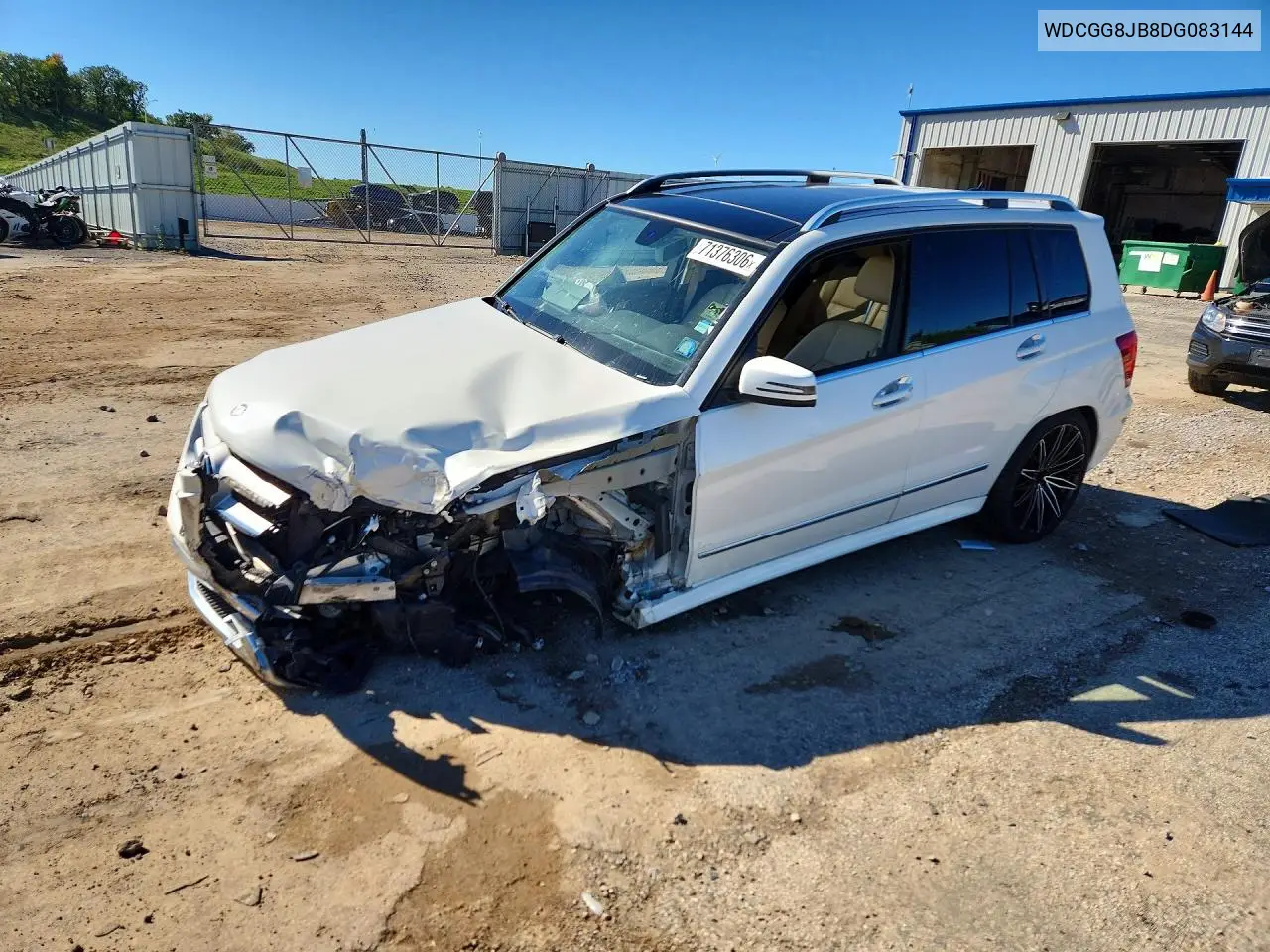 MERCEDES GLK-KLASSE 2013, VIN WDCGG8JB8DG083144