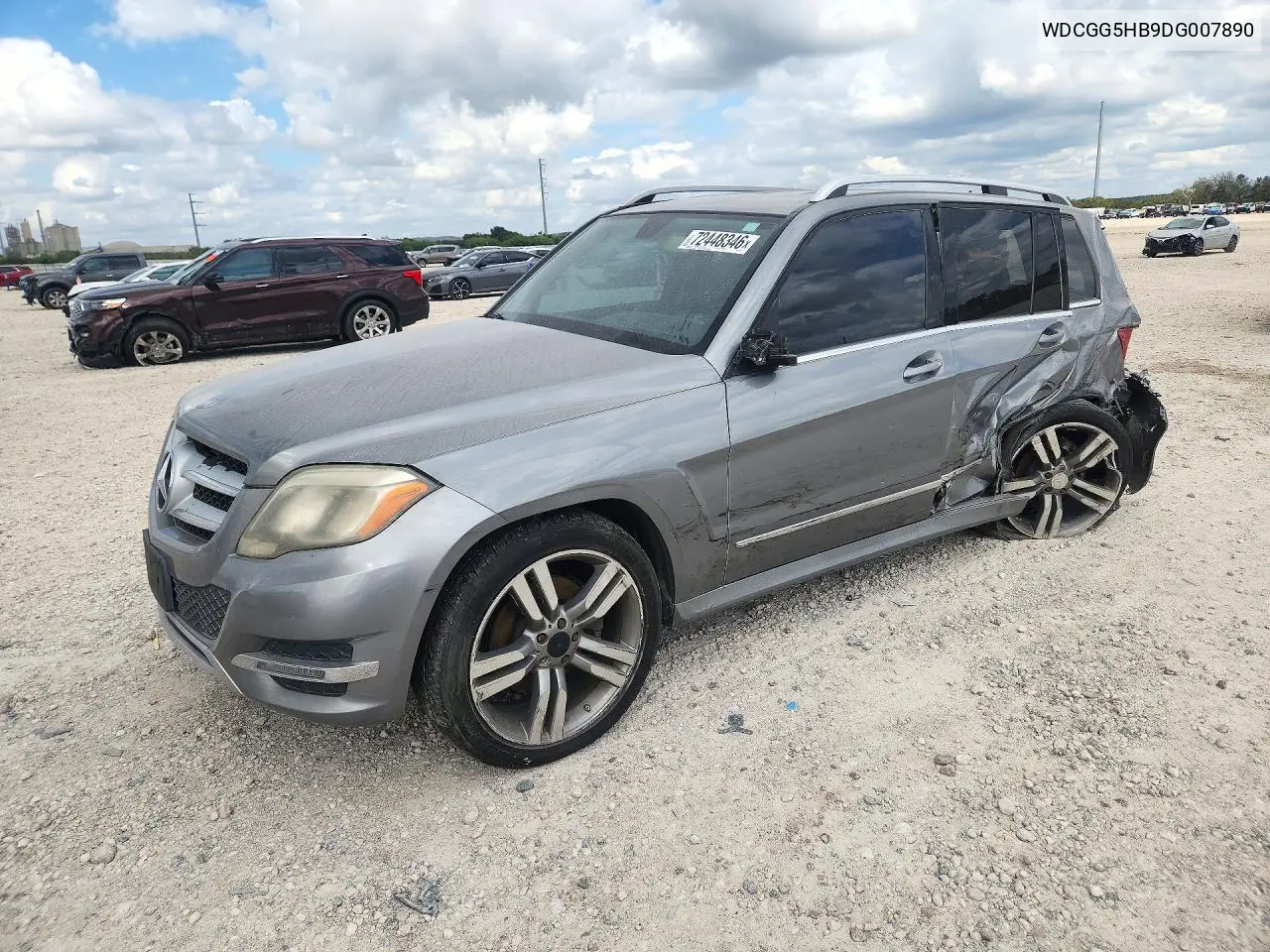 MERCEDES GLK-KLASSE 2013, VIN WDCGG5HB9DG007890