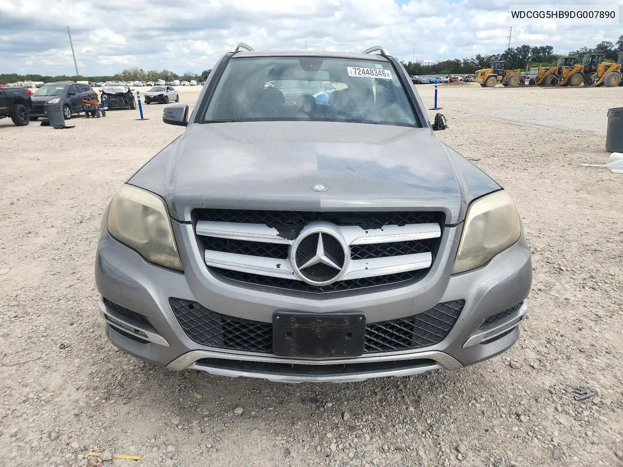 2013 MERCEDES GLK-KLASSE VIN WDCGG5HB9DG007890 — фото 5