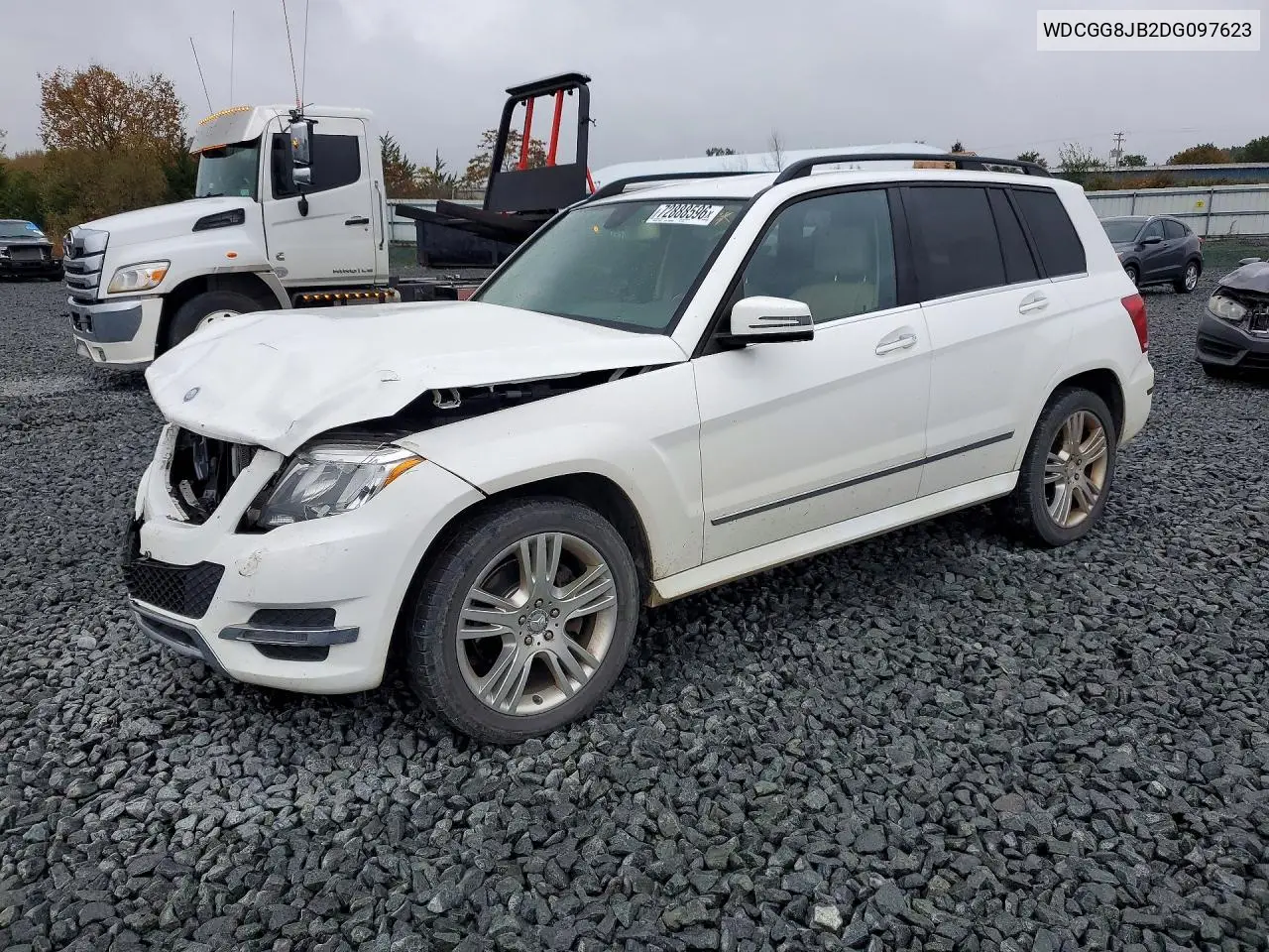 MERCEDES GLK-KLASSE 2013, VIN WDCGG8JB2DG097623
