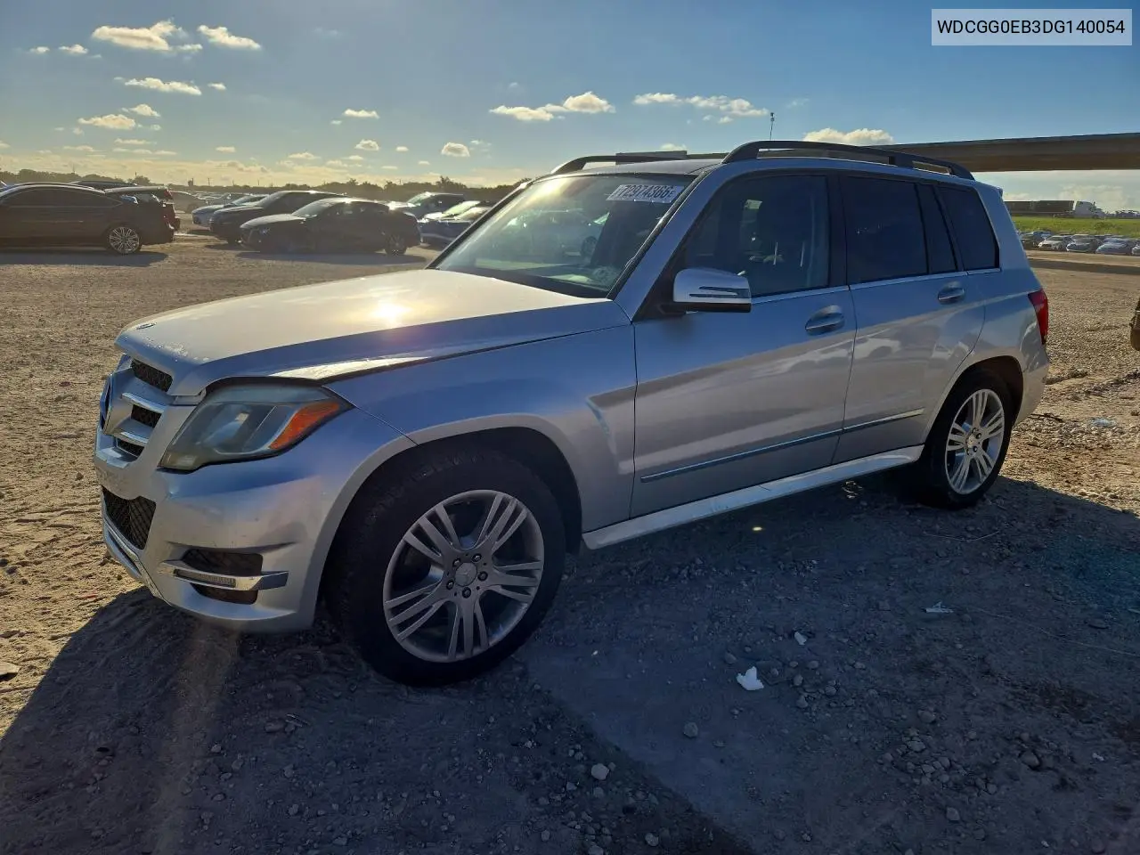 MERCEDES GLK-KLASSE 2013, VIN WDCGG0EB3DG140054