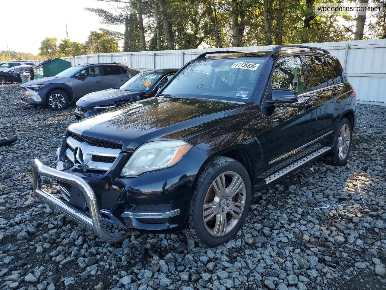 MERCEDES GLK-KLASSE 2014, VIN WDCGG0EB5EG318001