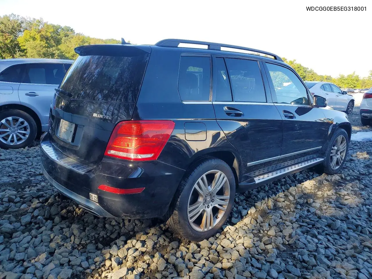 2014 MERCEDES GLK-KLASSE VIN WDCGG0EB5EG318001 — фото 3