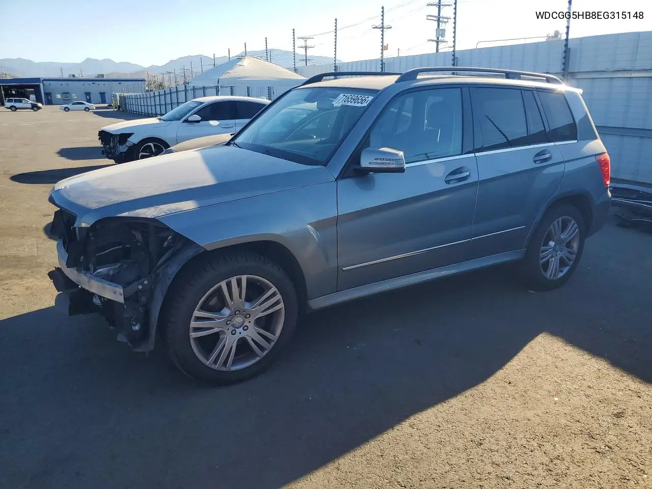 MERCEDES GLK-KLASSE 2014, VIN WDCGG5HB8EG315148