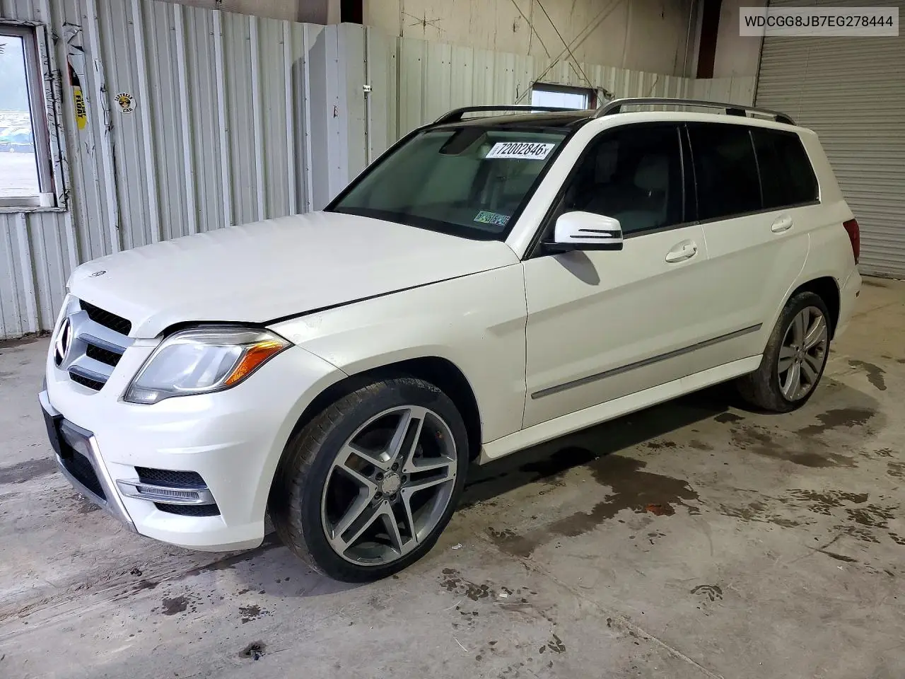 MERCEDES GLK-KLASSE 2014, VIN WDCGG8JB7EG278444