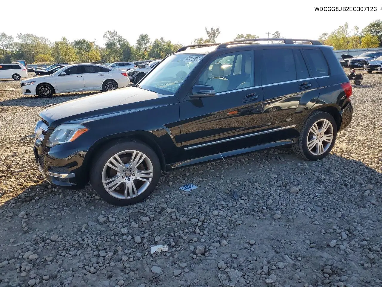 MERCEDES GLK-KLASSE 2014, VIN WDCGG8JB2EG307123