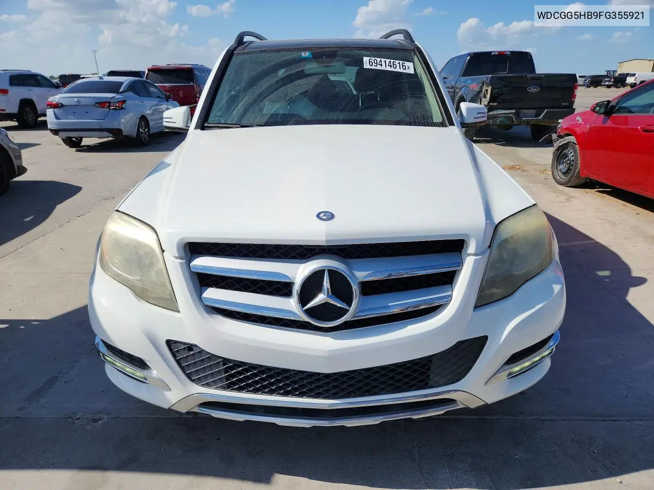 2015 MERCEDES GLK-KLASSE VIN WDCGG5HB9FG355921 — фото 5