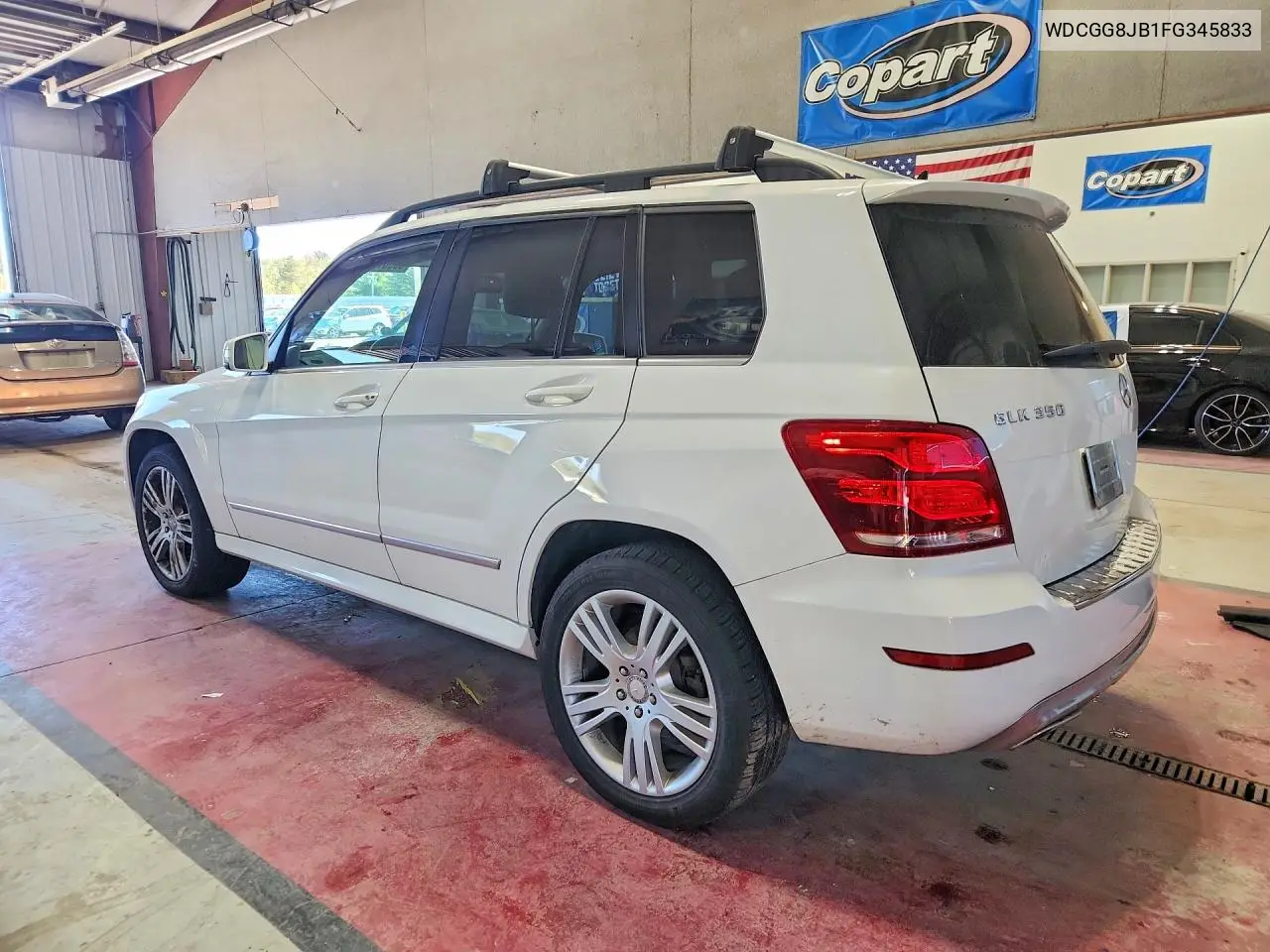 2015 MERCEDES GLK-KLASSE VIN WDCGG8JB1FG345833 — фото 2