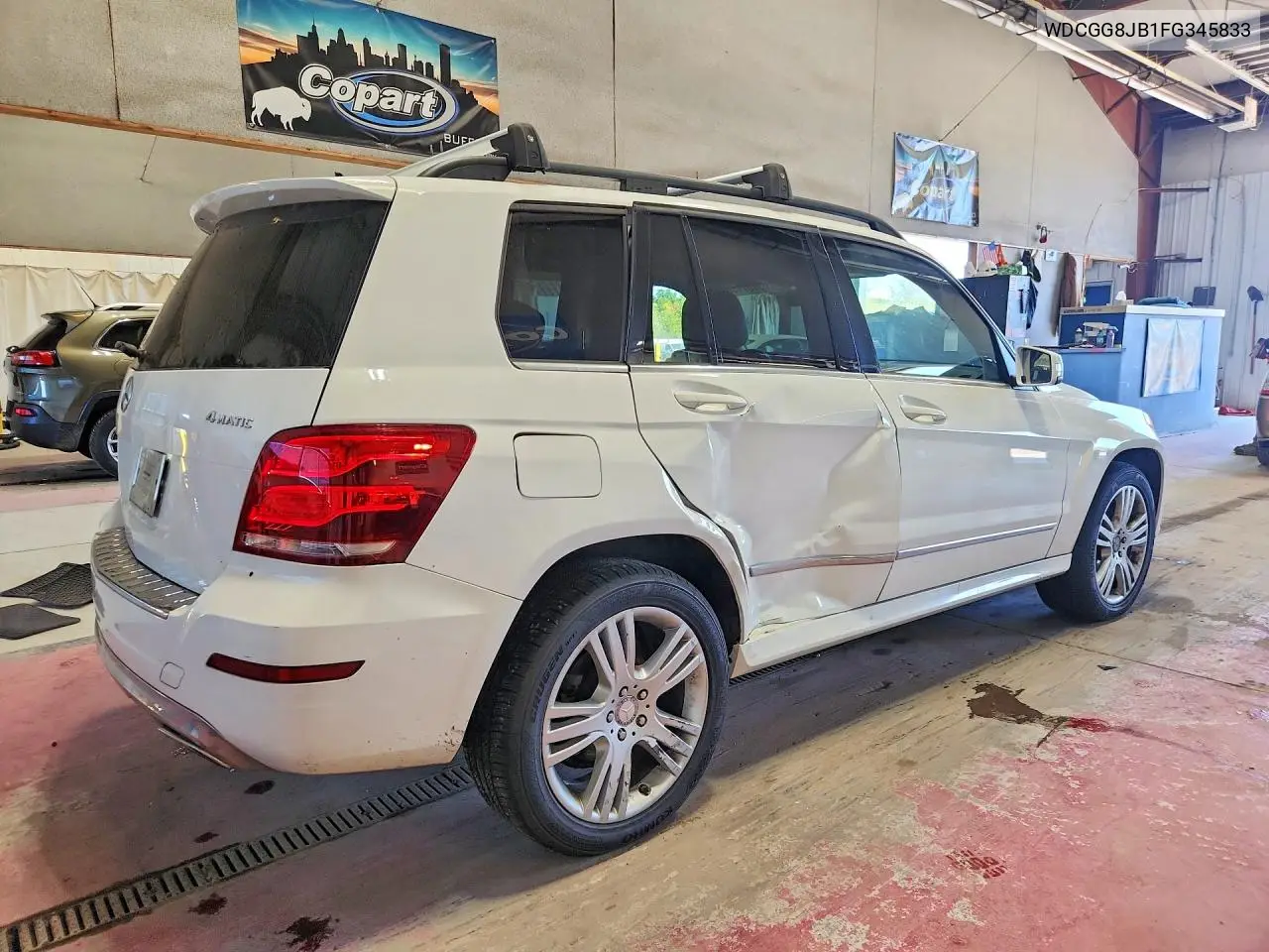 2015 MERCEDES GLK-KLASSE VIN WDCGG8JB1FG345833 — фото 3