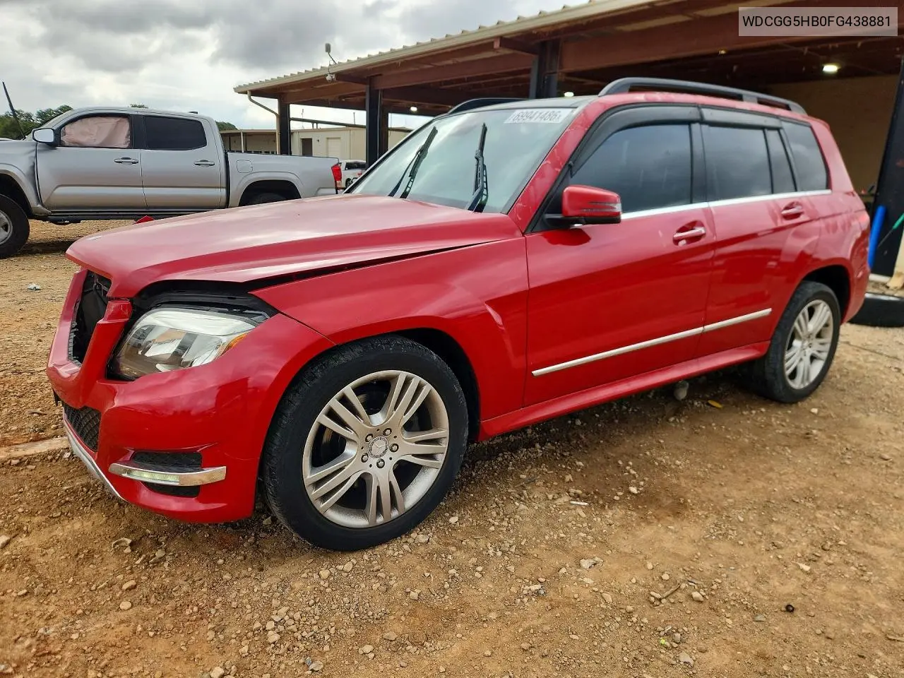 MERCEDES GLK-KLASSE 2015, VIN WDCGG5HB0FG438881