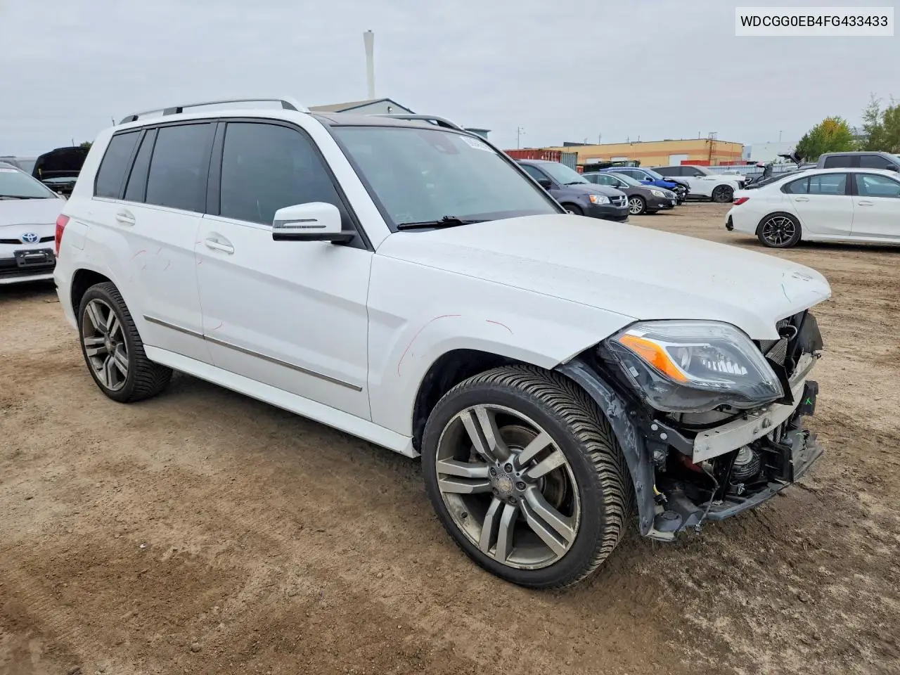 2015 MERCEDES GLK-KLASSE VIN WDCGG0EB4FG433433 — фото 4