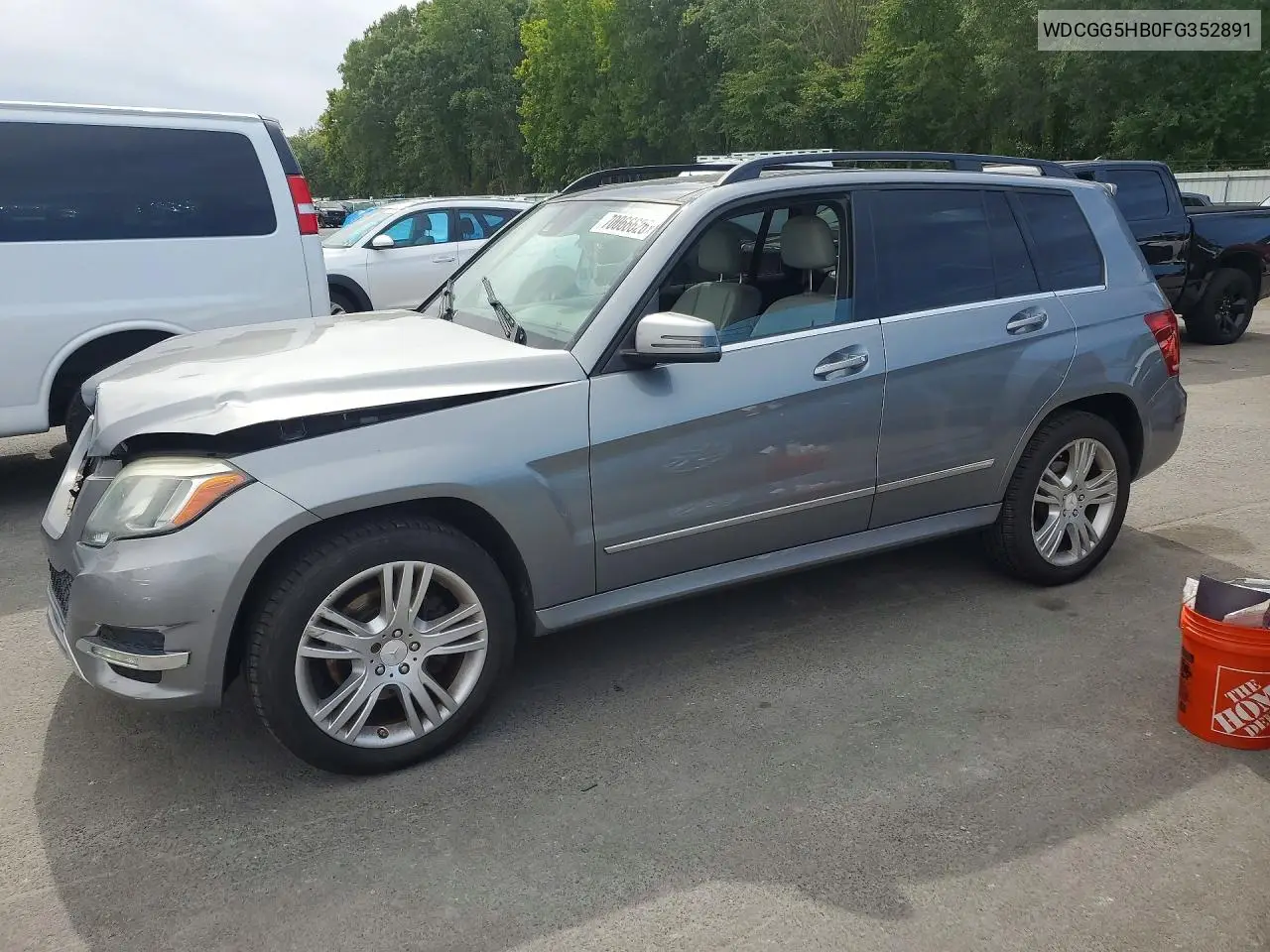 MERCEDES GLK-KLASSE 2015, VIN WDCGG5HB0FG352891