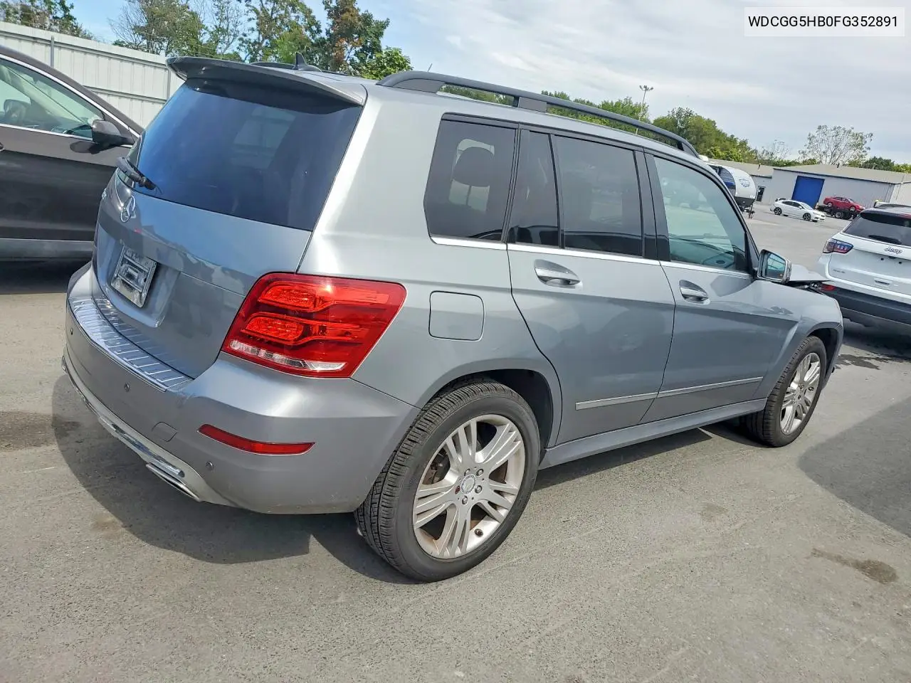2015 MERCEDES GLK-KLASSE VIN WDCGG5HB0FG352891 — фото 3