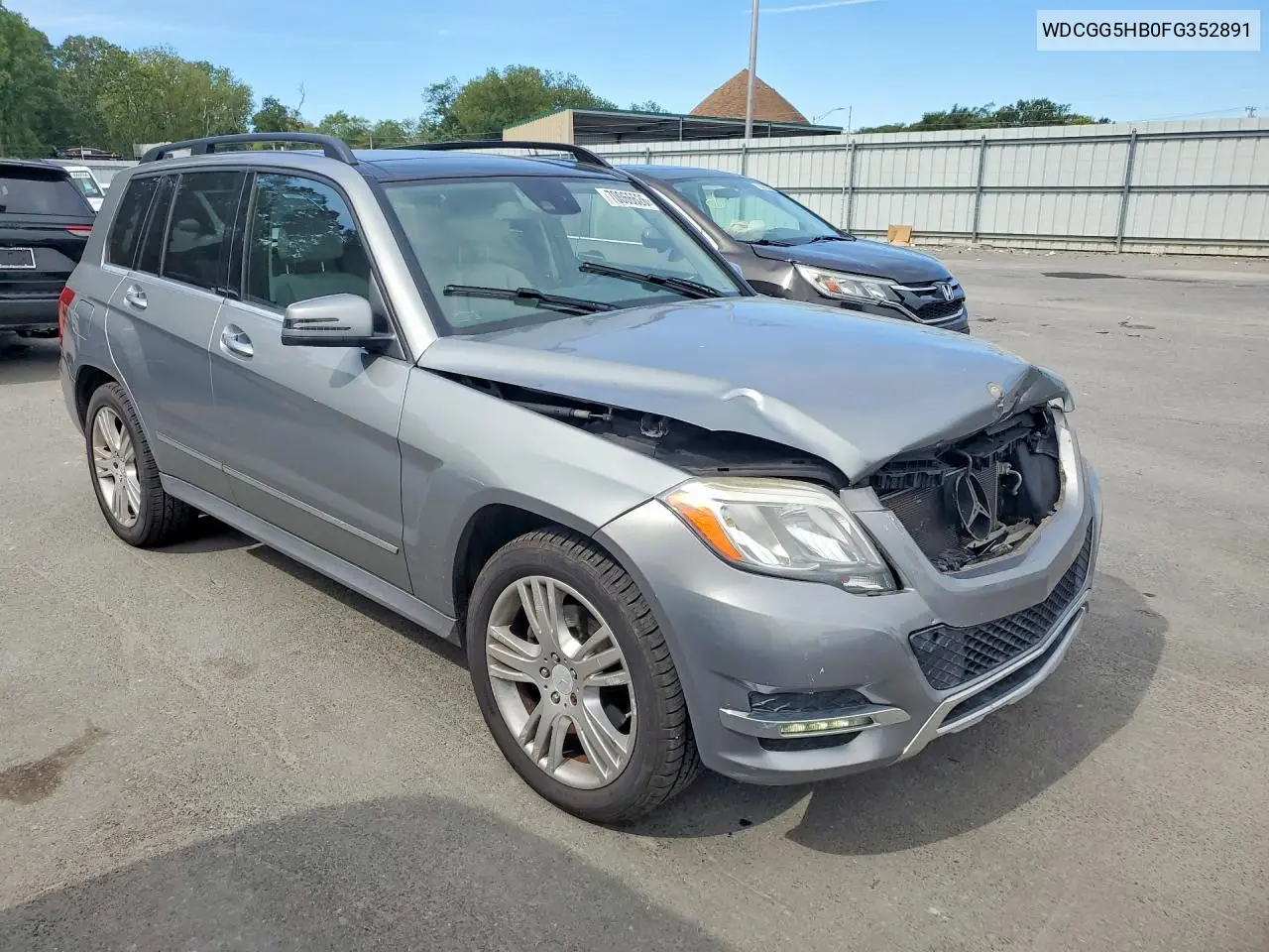 2015 MERCEDES GLK-KLASSE VIN WDCGG5HB0FG352891 — фото 4