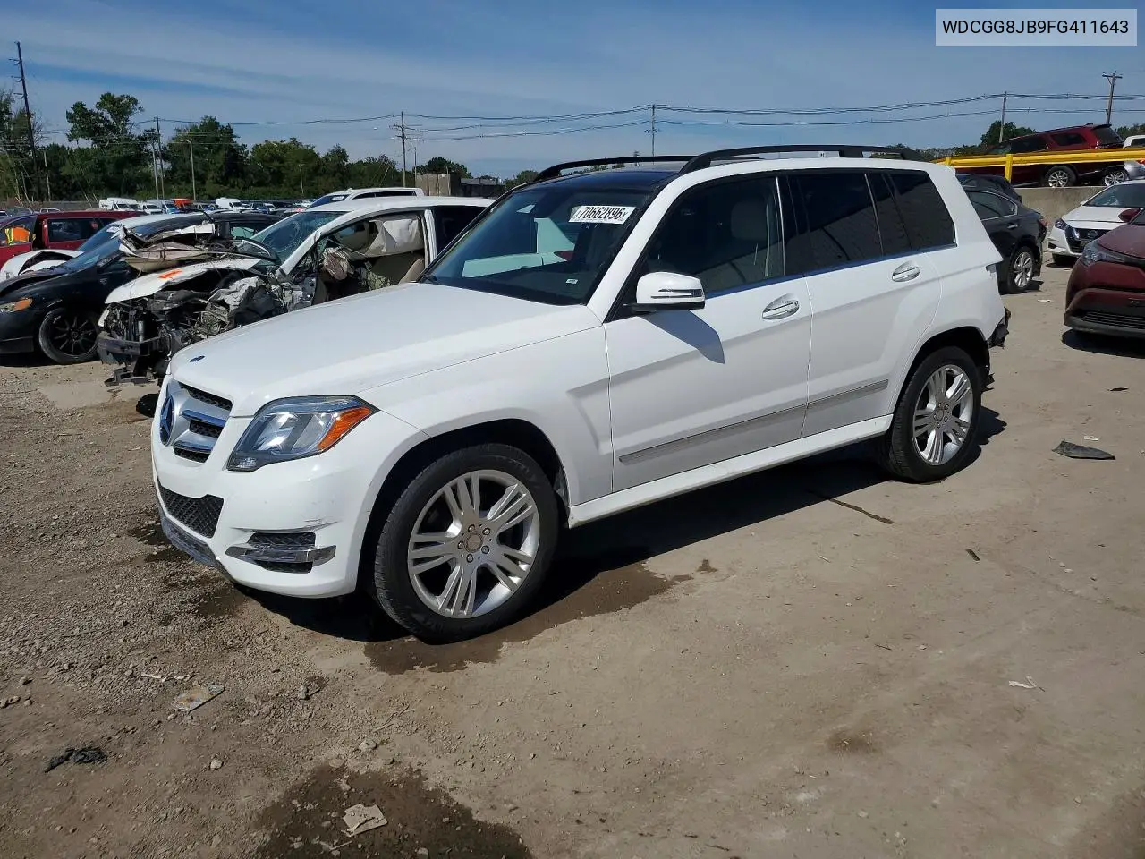 MERCEDES GLK-KLASSE 2015, VIN WDCGG8JB9FG411643
