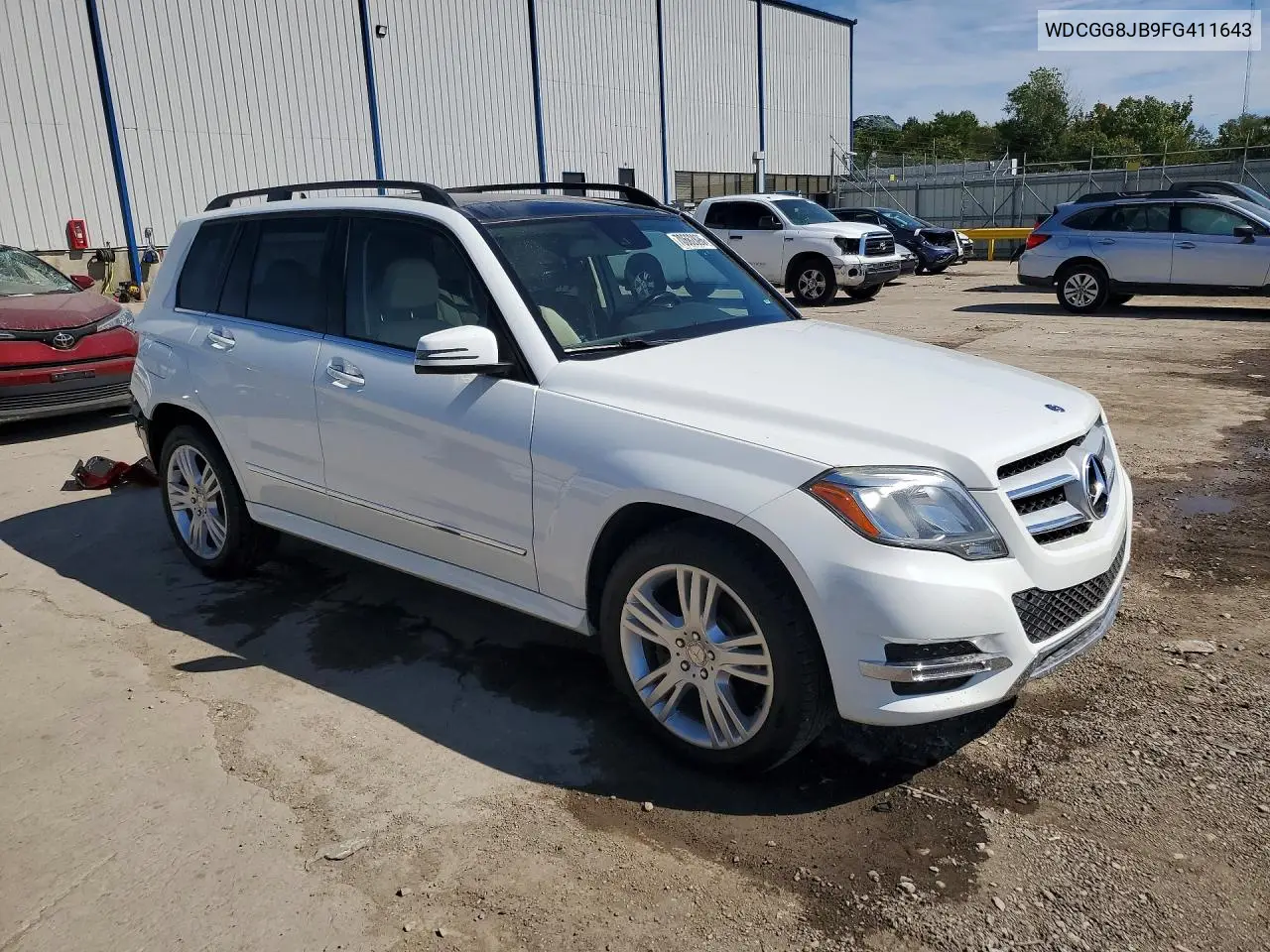 2015 MERCEDES GLK-KLASSE VIN WDCGG8JB9FG411643 — фото 4
