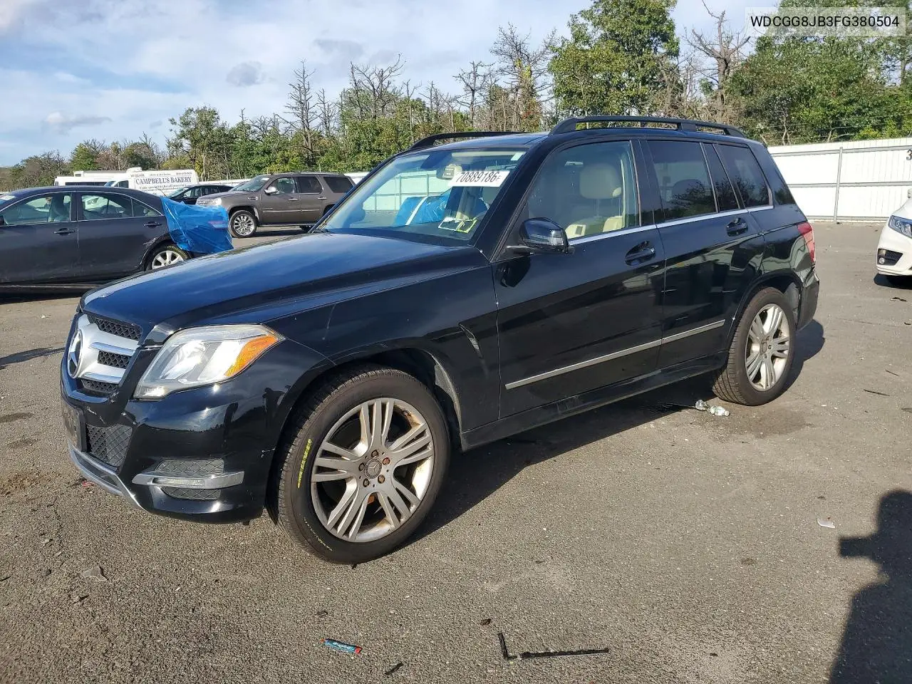 MERCEDES GLK-KLASSE 2015, VIN WDCGG8JB3FG380504