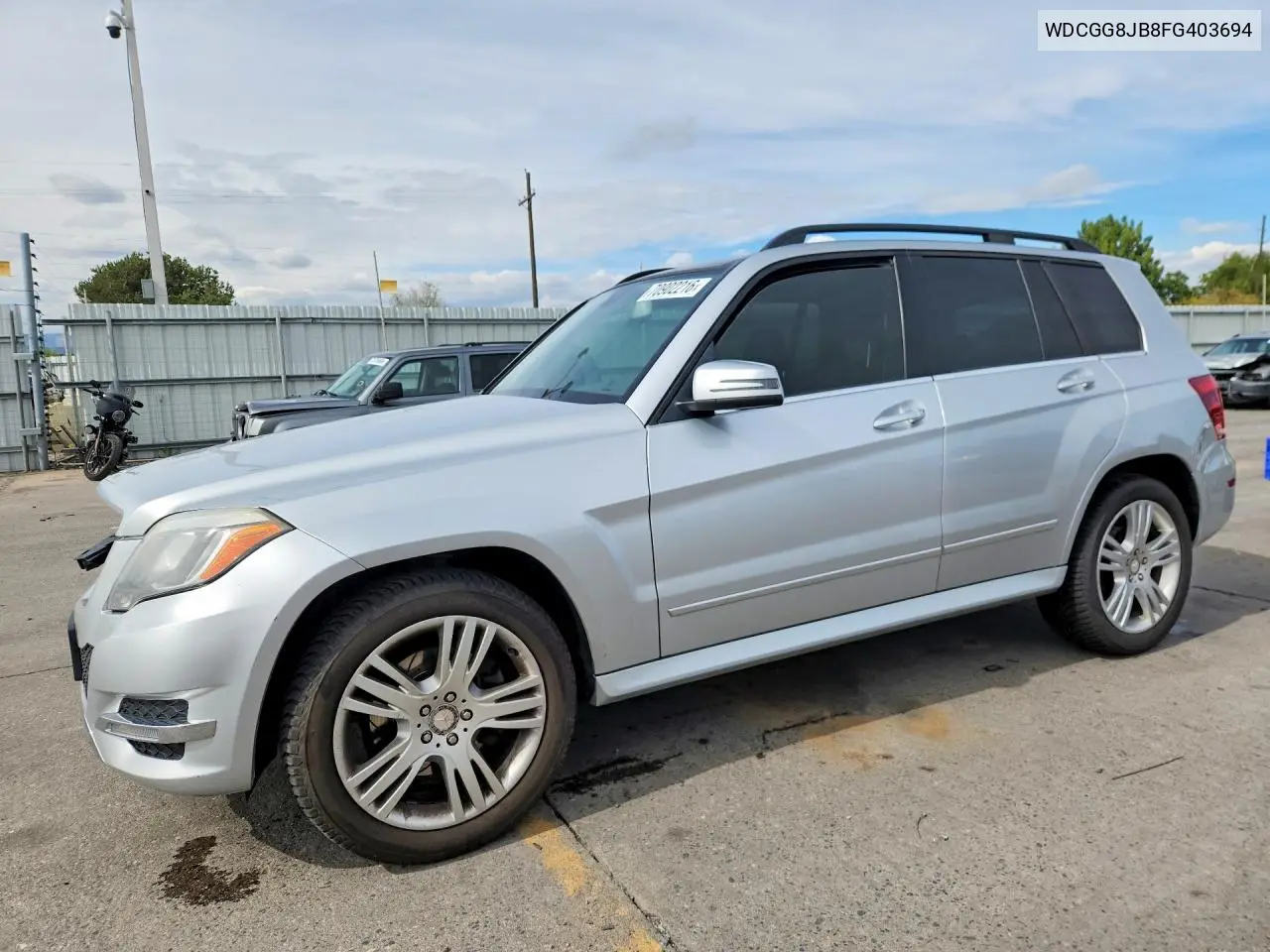 MERCEDES GLK-KLASSE 2015, VIN WDCGG8JB8FG403694