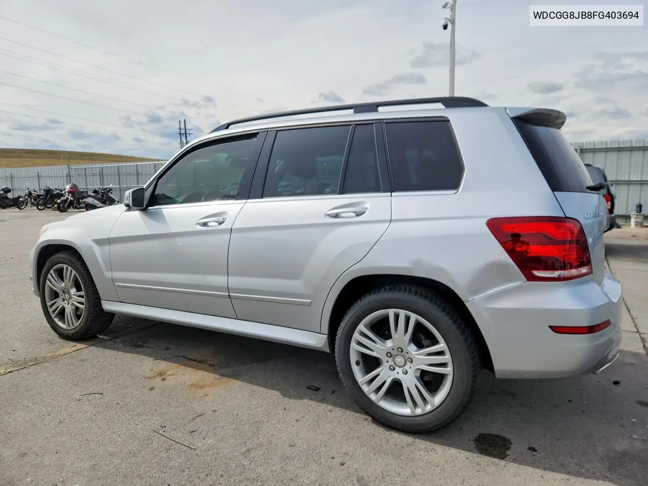 2015 MERCEDES GLK-KLASSE VIN WDCGG8JB8FG403694 — фото 2