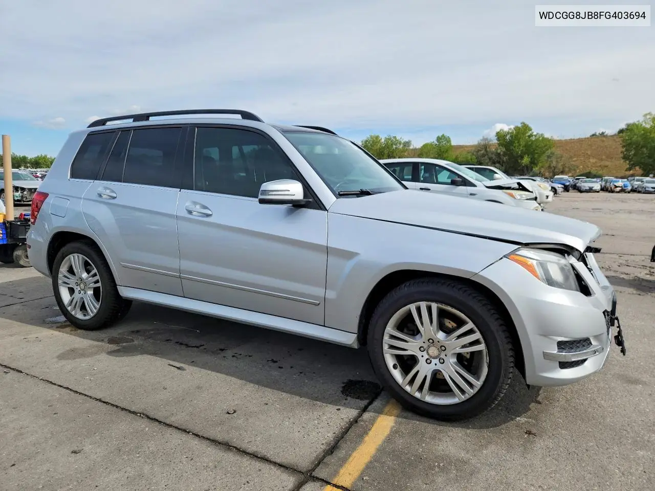 2015 MERCEDES GLK-KLASSE VIN WDCGG8JB8FG403694 — фото 4