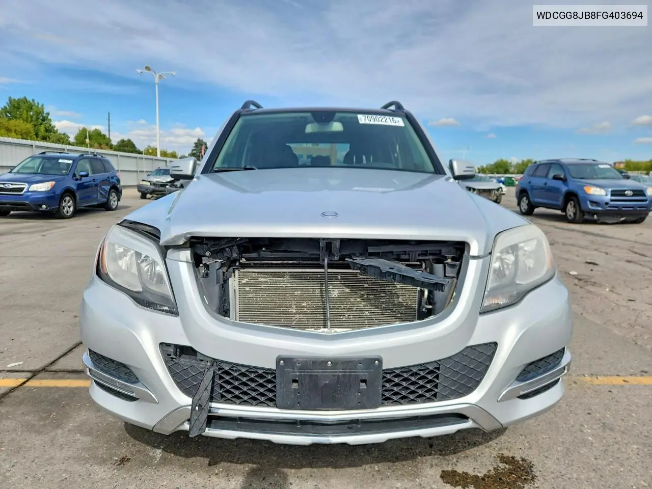 2015 MERCEDES GLK-KLASSE VIN WDCGG8JB8FG403694 — фото 5