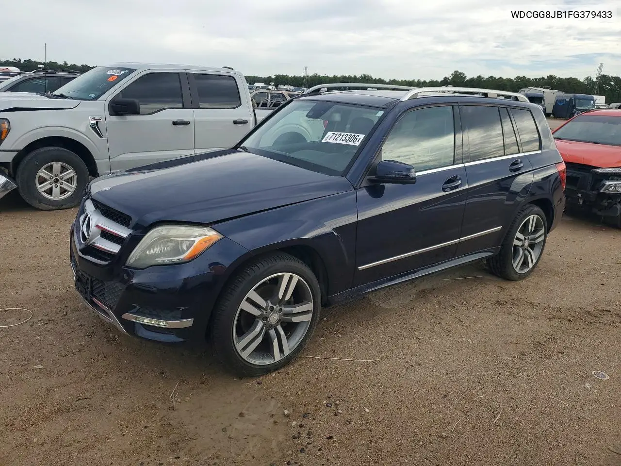 MERCEDES GLK-KLASSE 2015, VIN WDCGG8JB1FG379433