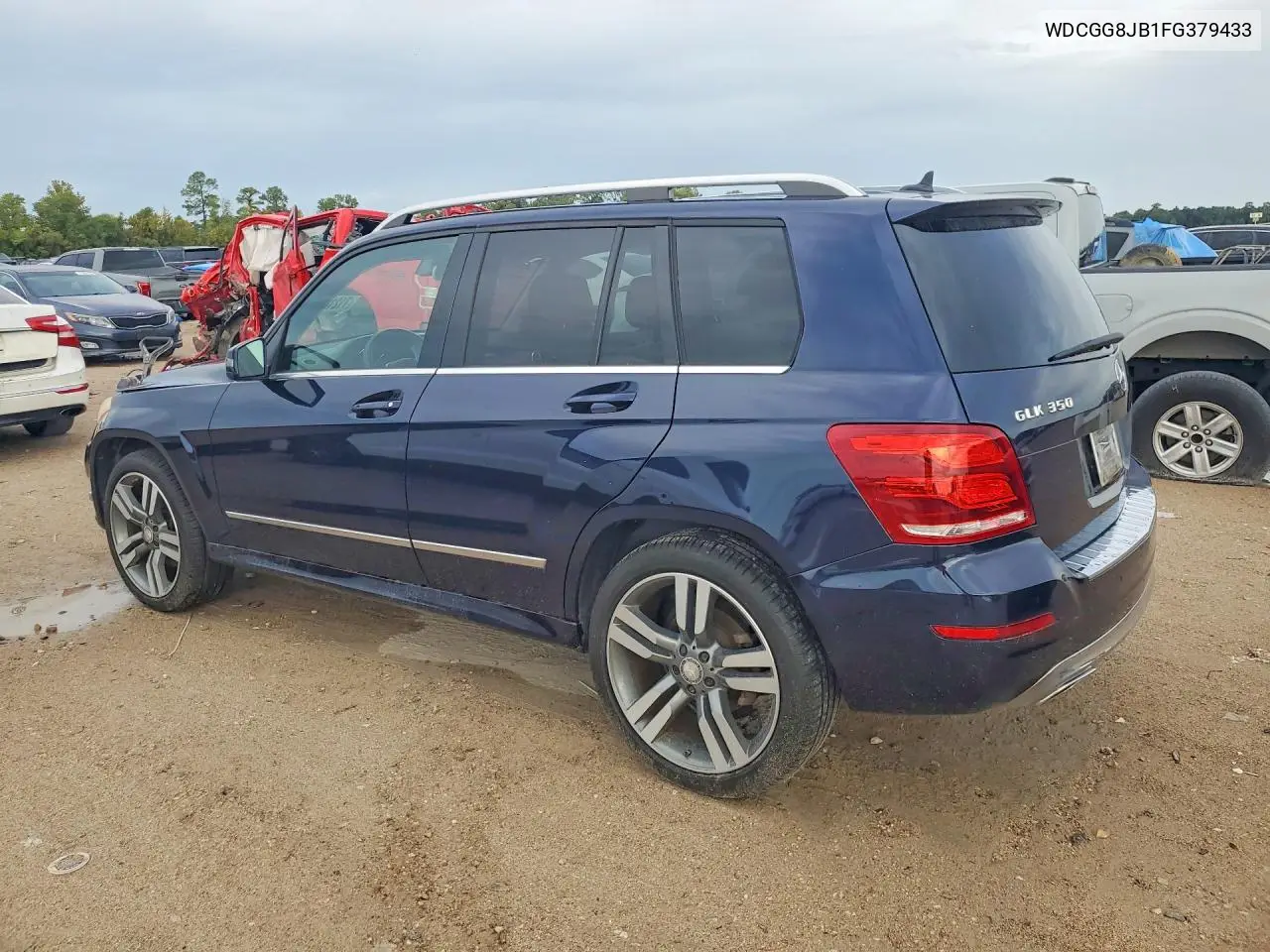 2015 MERCEDES GLK-KLASSE VIN WDCGG8JB1FG379433 — фото 2