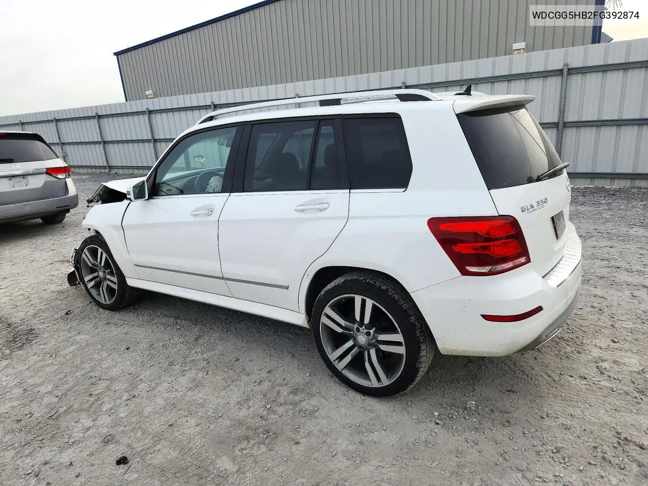 2015 MERCEDES GLK-KLASSE VIN WDCGG5HB2FG392874 — фото 2