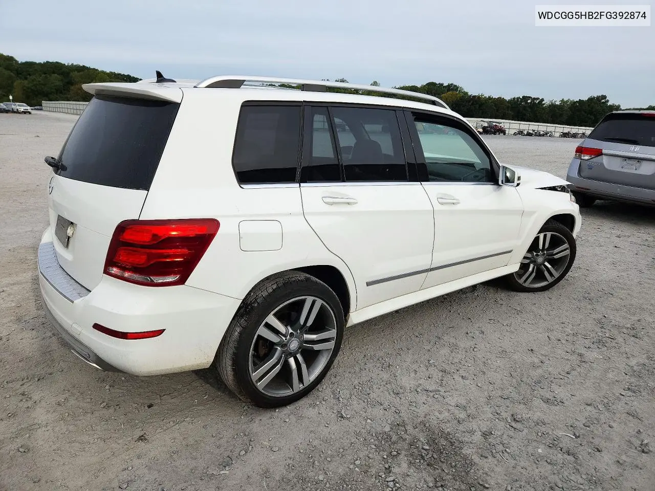 2015 MERCEDES GLK-KLASSE VIN WDCGG5HB2FG392874 — фото 3