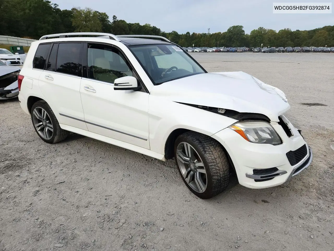 2015 MERCEDES GLK-KLASSE VIN WDCGG5HB2FG392874 — фото 4