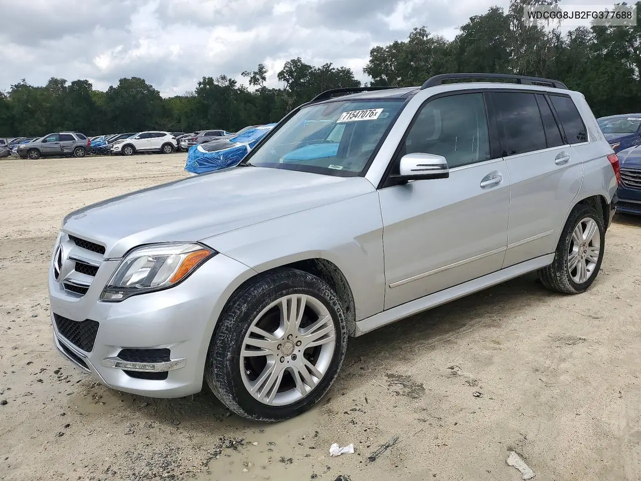 MERCEDES GLK-KLASSE 2015, VIN WDCGG8JB2FG377688