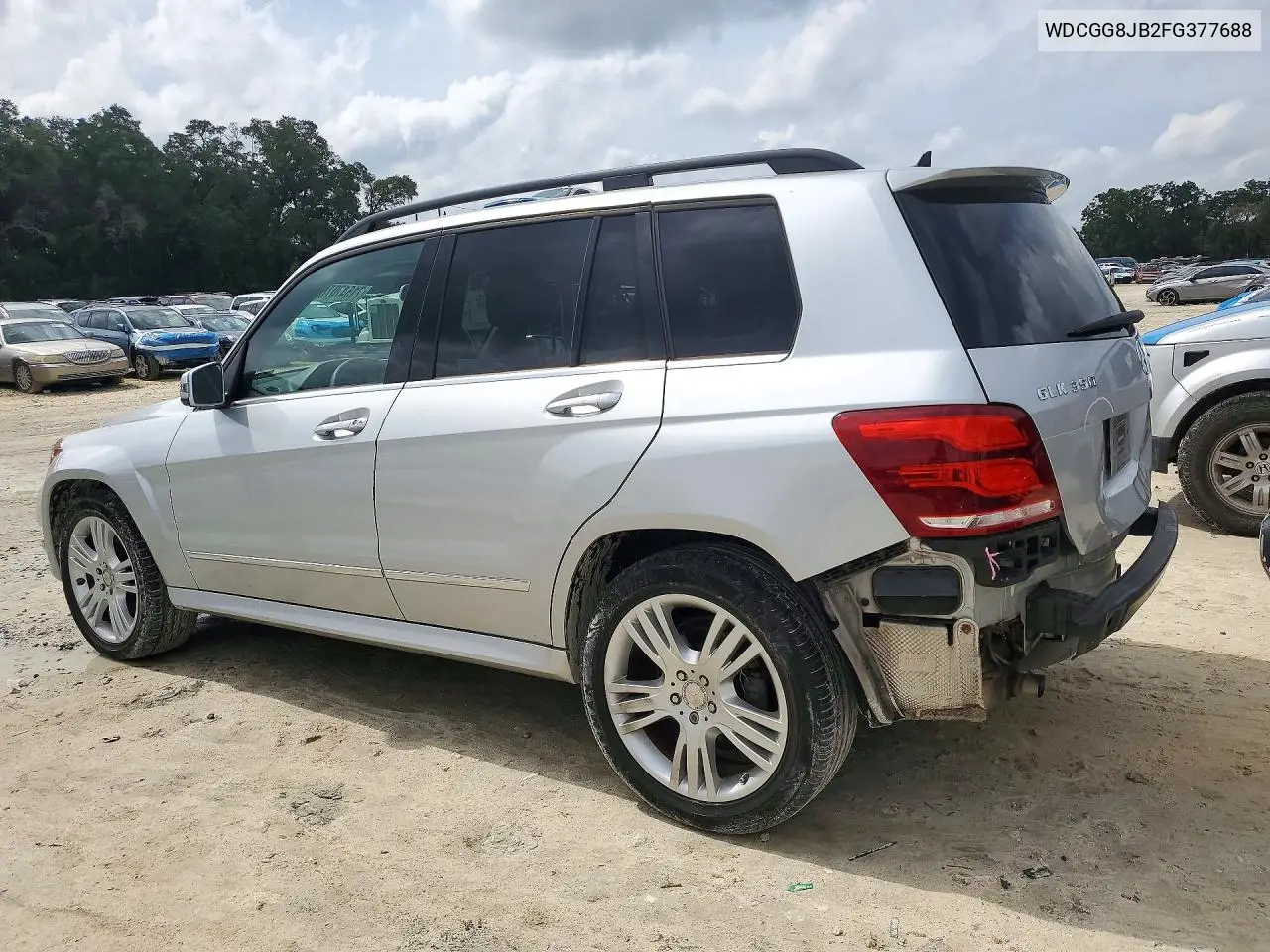 2015 MERCEDES GLK-KLASSE VIN WDCGG8JB2FG377688 — фото 2