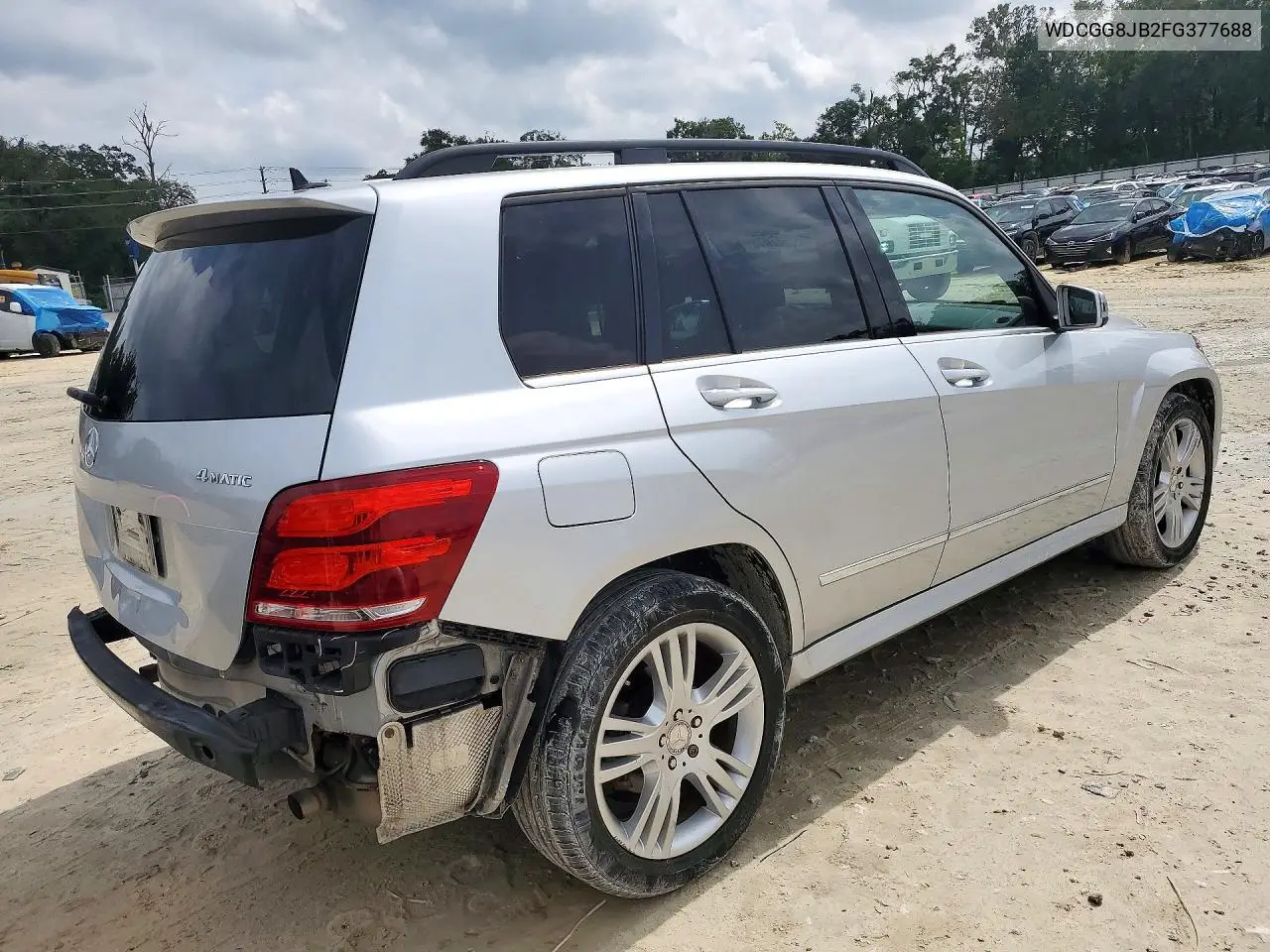 2015 MERCEDES GLK-KLASSE VIN WDCGG8JB2FG377688 — фото 3