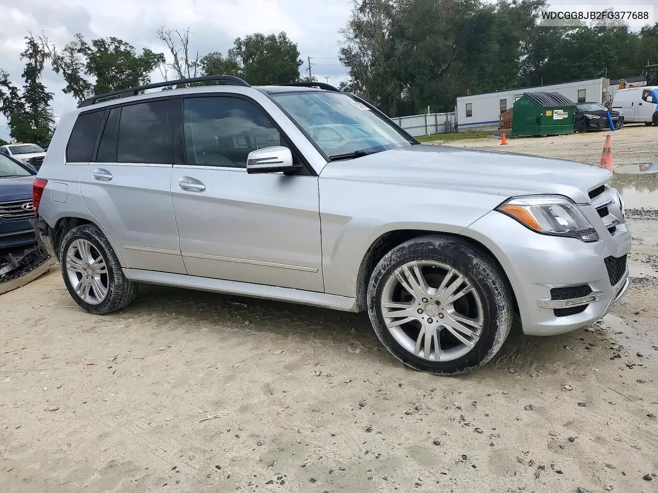 2015 MERCEDES GLK-KLASSE VIN WDCGG8JB2FG377688 — фото 4