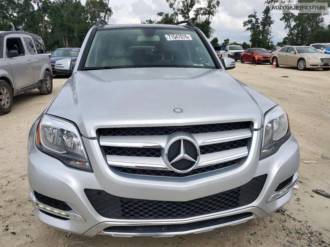 2015 MERCEDES GLK-KLASSE VIN WDCGG8JB2FG377688 — фото 5