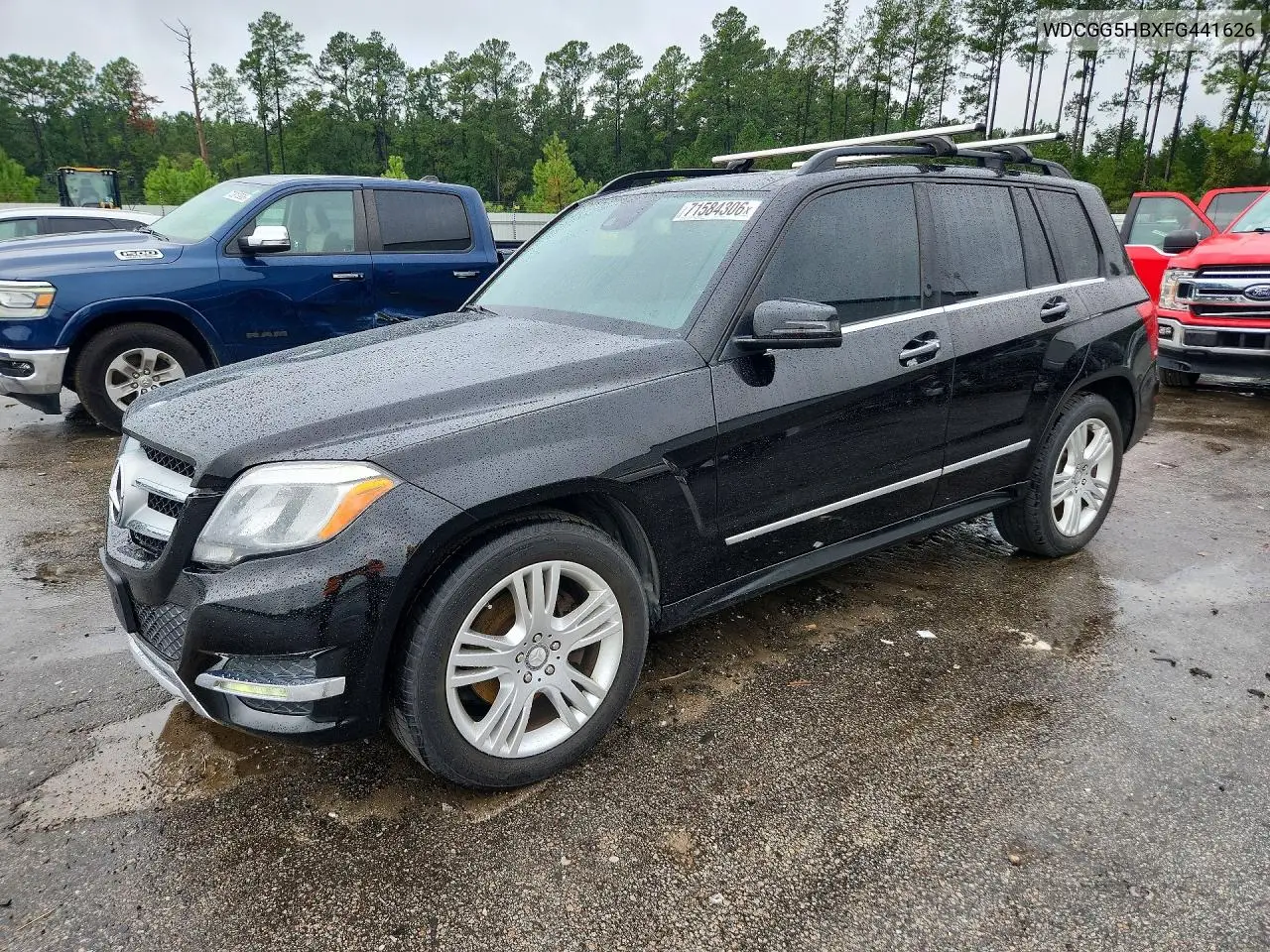 MERCEDES GLK-KLASSE 2015, VIN WDCGG5HBXFG441626