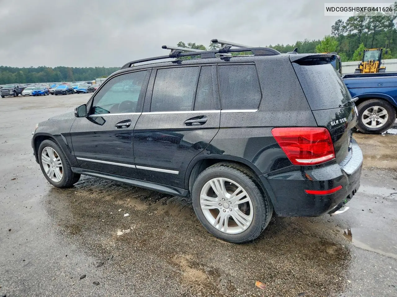 2015 MERCEDES GLK-KLASSE VIN WDCGG5HBXFG441626 — фото 2