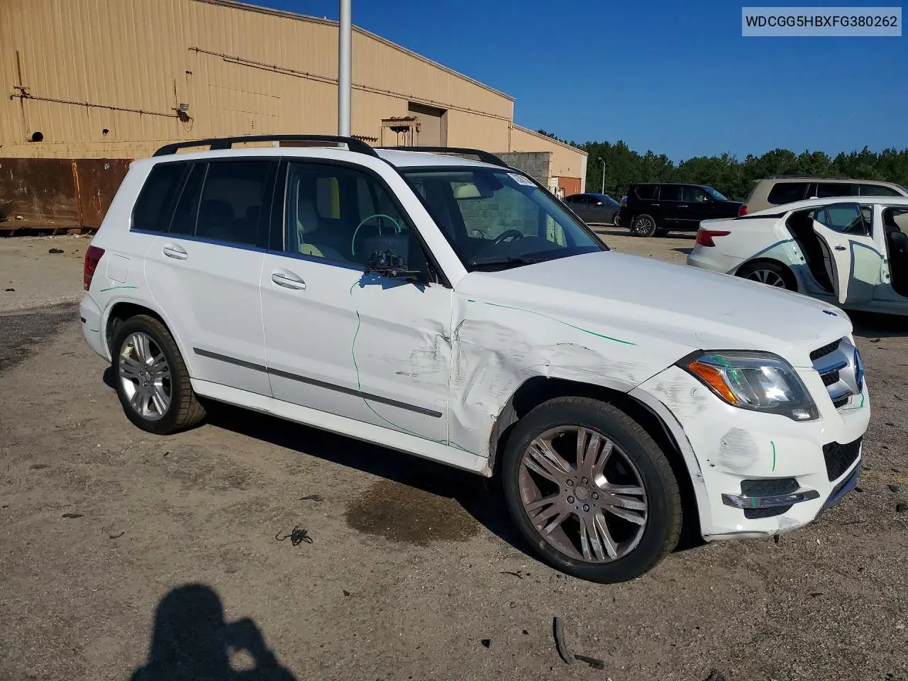 2015 MERCEDES GLK-KLASSE VIN WDCGG5HBXFG380262 — фото 4