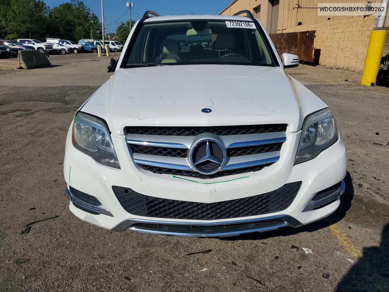 2015 MERCEDES GLK-KLASSE VIN WDCGG5HBXFG380262 — фото 5