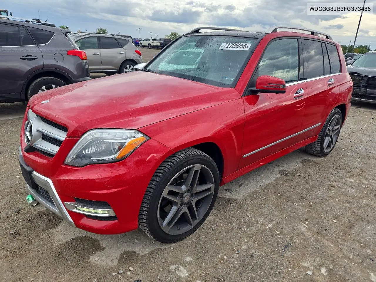 MERCEDES GLK-KLASSE 2015, VIN WDCGG8JB3FG373486
