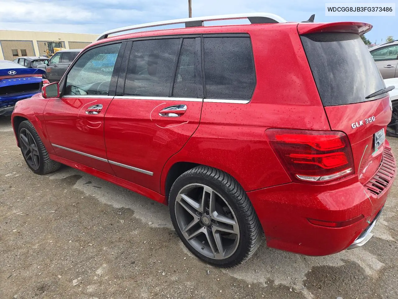 2015 MERCEDES GLK-KLASSE VIN WDCGG8JB3FG373486 — фото 2