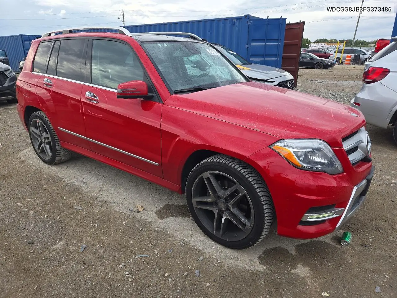 2015 MERCEDES GLK-KLASSE VIN WDCGG8JB3FG373486 — фото 4